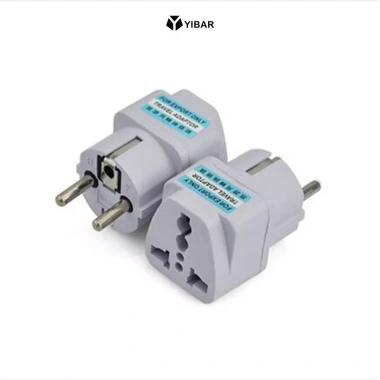 YIBAR Đa Năng Adapter Du Lịch AU UK US tới EU E/F Pháp Tây Ban Nha KR – Ổ Cắm AC Đa Năng Giá Tốt