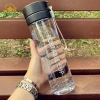 YOVIP 600ml Chai Thể Thao Trong Suốt - Infuser Trái Cây Chanh, Dung Tích Lớn Di Động, Nhựa VN Giá 70.290 VND