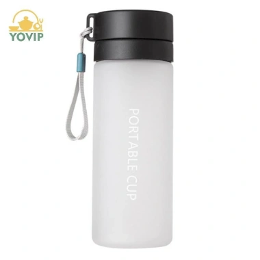 YOVIP 600ml Chai Thể Thao Trong Suốt - Infuser Trái Cây Chanh, Dung Tích Lớn Di Động, Nhựa VN Giá 70.290 VND