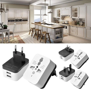 YUDESHUI Bộ chuyển đổi đa năng UK EU US - Du lịch, sạc, ổ cắm tường, đầu nối, 71.390₫ 9 YUDESHUI Bộ chuyển đổi đa năng UK EU US - Du lịch, sạc, ổ cắm tường, đầu nối, 71.390₫ 9