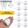 YUDESHUI Chuyển Đổi Ổ Cắm Anh sang EU - Bộ Sạc Du Lịch Châu Âu, Đầu Nối Tường, Giá 30.030₫