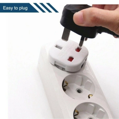 YUDESHUI Chuyển Đổi Ổ Cắm Anh sang EU - Bộ Sạc Du Lịch Châu Âu, Đầu Nối Tường, Giá 30.030₫