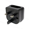 YUDESHUI Ổ cắm EU sang Anh 250V 2 chân sang 3 chân - Bộ chuyển đổi du lịch PC, bán chạy 3