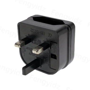 YUDESHUI Ổ cắm EU sang Anh 250V 2 chân sang 3 chân - Bộ chuyển đổi du lịch PC, bán chạy 3 YUDESHUI Ổ cắm EU sang Anh 250V 2 chân sang 3 chân - Bộ chuyển đổi du lịch PC, bán chạy 3