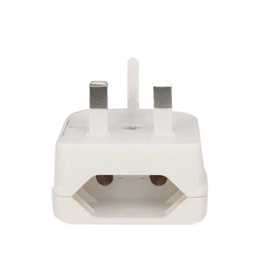 YUDESHUI Ổ cắm EU sang Anh 250V 2 chân sang 3 chân - Bộ chuyển đổi du lịch PC, bán chạy 4 YUDESHUI Ổ cắm EU sang Anh 250V 2 chân sang 3 chân - Bộ chuyển đổi du lịch PC, bán chạy 4