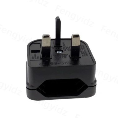 YUDESHUI Ổ cắm EU sang Anh 250V 2 chân sang 3 chân - Bộ chuyển đổi du lịch PC, bán chạy
