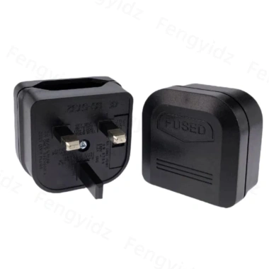 YUDESHUI Ổ cắm EU sang Anh 250V 2 chân sang 3 chân - Bộ chuyển đổi du lịch PC, bán chạy