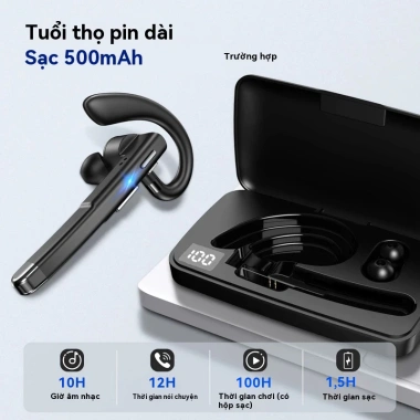YYK520 Bluetooth Tai Nghe Hủy Tiếng Ồn, Thể Thao Over‑Ear, Màn Hình Số – 275k 5