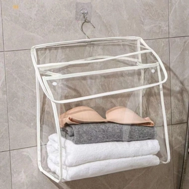 YYlingx Túi đựng quần áo & khăn treo tường chống nước PVC - Dụng cụ vệ sinh phòng tắm bền bỉ, chỉ 75.060₫ 3