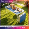 ZEN Bàn gấp dã ngoại đa năng khung thép – Di động cho gia đình, chợ đêm, sự kiện – 309.000₫