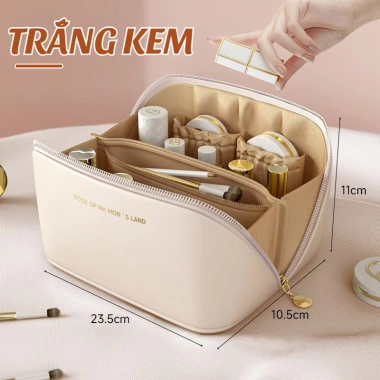 ZenBabe Túi Make Up Mini Gọn Nhẹ Đựng Son Phấn Đồ Cá Nhân Bỏ Túi Siêu Tiện 52.731đ 10