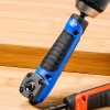 ZGECB Bộ chuyển đổi khoan 90° 1/4 Inch – Tay cầm chống trượt, mô-men cao, hex, kèm mũi khoan & giá đỡ ổ cắm 6