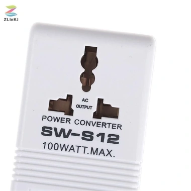 Zlinkj Bộ chuyển đổi điện áp 110V sang 220V 100W Biến áp ổ cắm du lịch Giá ưu đãi 312.070 VND 3