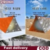 Zmo Lều Khẩn Cấp Gập Nhỏ Sống Sót Đường Dài Cắm Trại Ngoài Trời Không Thấm Nước 5