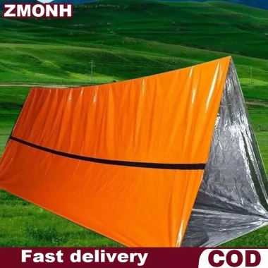 Zmo Lều Khẩn Cấp Gập Nhỏ Sống Sót Đường Dài Cắm Trại Ngoài Trời Không Thấm Nước