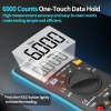 ZT-101 Máy đo vạn năng kỹ thuật số cầm tay, chống cháy tự động, độ chính xác cao, vôn kế đo dòng điện, ba chức năng 2