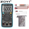 ZT-101 Máy đo vạn năng kỹ thuật số cầm tay, chống cháy tự động, độ chính xác cao, vôn kế đo dòng điện, ba chức năng 5