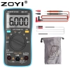 ZT-101 Máy đo vạn năng kỹ thuật số cầm tay, chống cháy tự động, độ chính xác cao, vôn kế đo dòng điện, ba chức năng 7