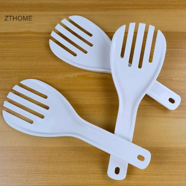 Zthome Thìa Cơm Nhựa Dày Chống Dính Cuộn Tay, Đồ Dùng Bếp HOT - 30.400₫