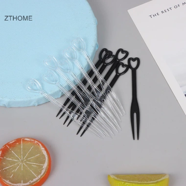 Zthome Túi Nĩa Trái Cây Trong Suốt 100 Cái – Dùng cho Nhà Ăn, Đồ Ăn, Giá 27.380₫