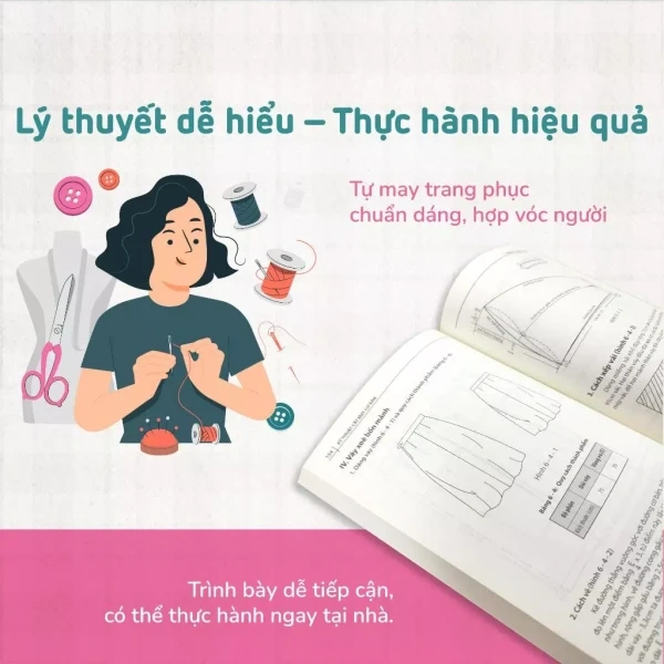 Mua sách kỹ thuật cắt may về mà vẫn chưa may được chiếc áo ưng ý, bạn làm sai chỗ này rồi!