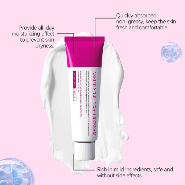 Arbutin và tranexamic acid là hai thành phần được nghiên cứu kỹ lưỡng trong ngành mỹ phẩm, đặc biệt là các sản phẩm chăm sóc da Hàn Quốc (K‑Beauty). (Ảnh 2)