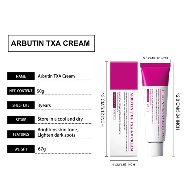 Thị trường hiện nay có không ít sản phẩm “làm sáng” với các nồng độ arbutin hoặc tranexamic khác nhau. (Ảnh 4)