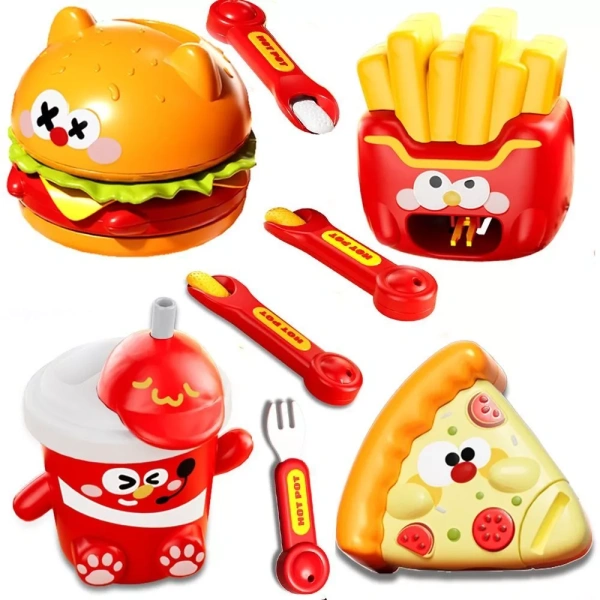 Thường thì các bộ đồ chơi bếp được thiết kế cho nhiều trẻ chơi cùng một lúc. (Ảnh 3) Thường thì các bộ đồ chơi bếp được thiết kế cho nhiều trẻ chơi cùng một lúc. (Ảnh 3)
