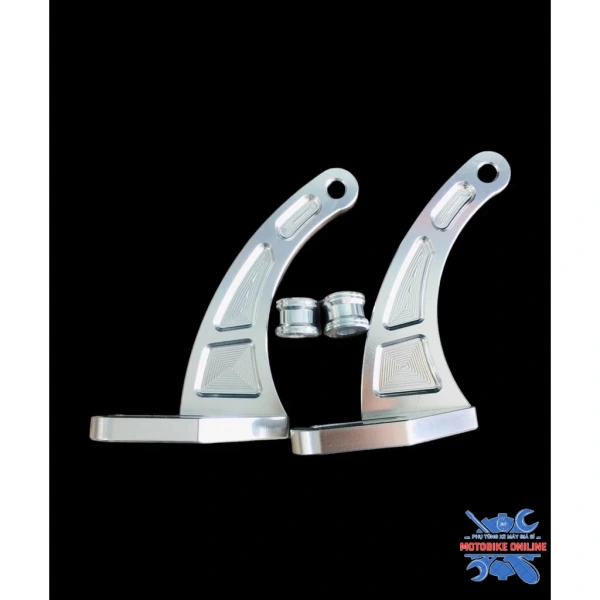 Sau khi lắp bộ giữ má đùm CNC cho xe EXCITER 2010, bạn sẽ ngạc nhiên vì độ chặt không gây rung như lo ngại. - Ảnh 1