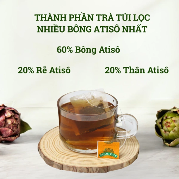 Khi quyết định sử dụng trà atiso, việc lựa chọn nguồn gốc và chất lượng sản phẩm là yếu tố quan trọng. (Ảnh 5) Khi quyết định sử dụng trà atiso, việc lựa chọn nguồn gốc và chất lượng sản phẩm là yếu tố quan trọng. (Ảnh 5)