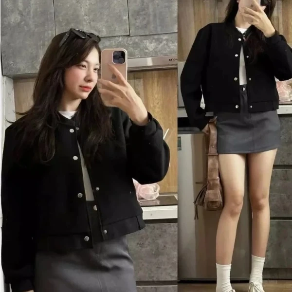 Mặc áo khoác bomber có bị ngắn không và làm thế nào để chọn đúng size?