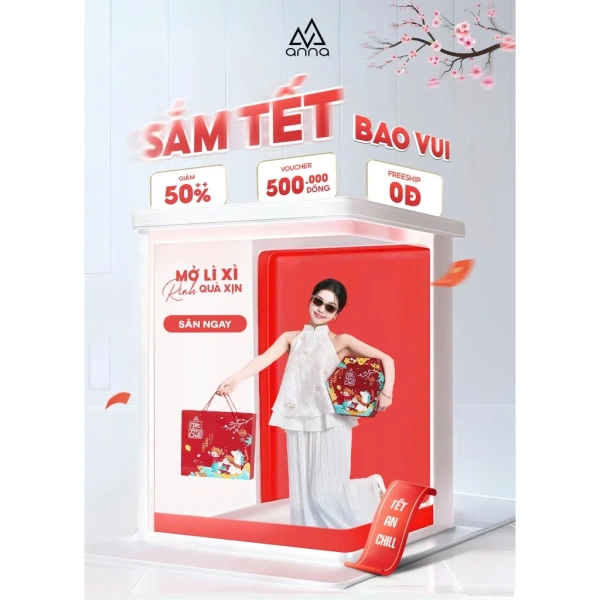 Đặc biệt, Lì Xì may mắn ANNA đang được bán tại mức giá 500.000 đ (giá gốc 650.000 đ) trên Marketplace TripMap. (Ảnh 4) Đặc biệt, Lì Xì may mắn ANNA đang được bán tại mức giá 500.000 đ (giá gốc 650.000 đ) trên Marketplace TripMap. (Ảnh 4)