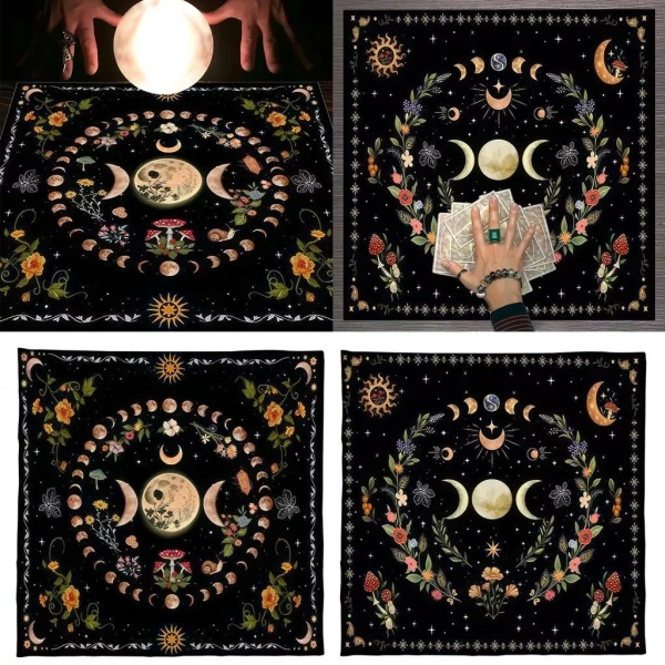 Bí mật khiến một chiếc khăn trải bàn phong cách tarot tạo không gian ma thuật, nhưng độ bền lại gây ngỡ ngàng - Ảnh 1