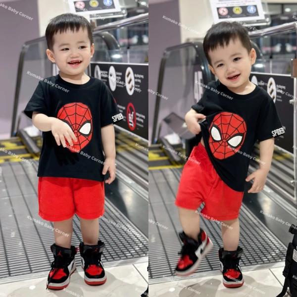“Bộ Bé Trai Siêu Nhân Người Nhện Xanh Spiderman Xuân Hè 2024” do thương hiệu KUMAKO tung ra đã nhanh chóng thu hút sự chú ý của các bậc cha mẹ và bé trai từ 1,5 tuổi đến 6 tuổi (trọng lượng từ 8‑23kg). (Ảnh 2) “Bộ Bé Trai Siêu Nhân Người Nhện Xanh Spiderman Xuân Hè 2024” do thương hiệu KUMAKO tung ra đã nhanh chóng thu hút sự chú ý của các bậc cha mẹ và bé trai từ 1,5 tuổi đến 6 tuổi (trọng lượng từ 8‑23kg). (Ảnh 2)