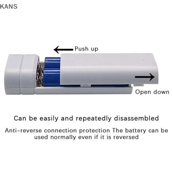 Trong các lựa chọn hiện có, Kans 5V 6000mAh 2X 18650 Hộp sạc pin USB DIY đáp ứng tốt các tiêu chí trên. (Ảnh 4)