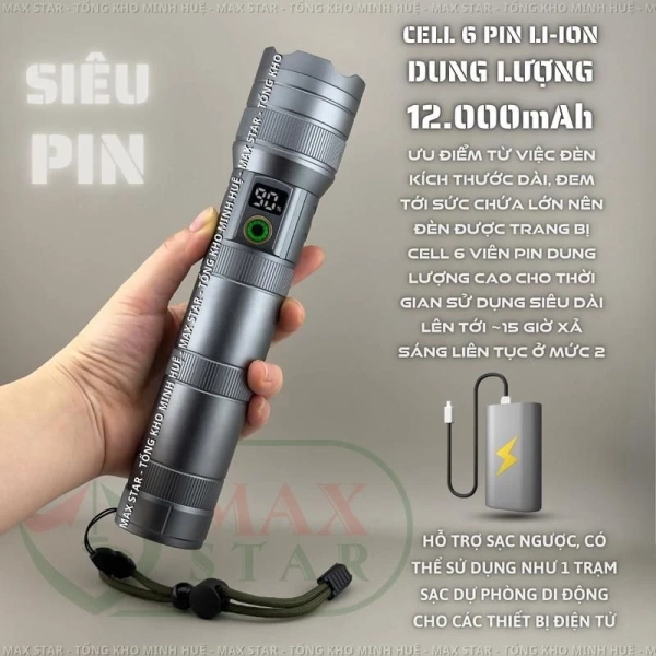 Việc lựa chọn đèn pin không chỉ dừng lại ở “độ sáng” hay “pin lớn”. (Ảnh 4)
