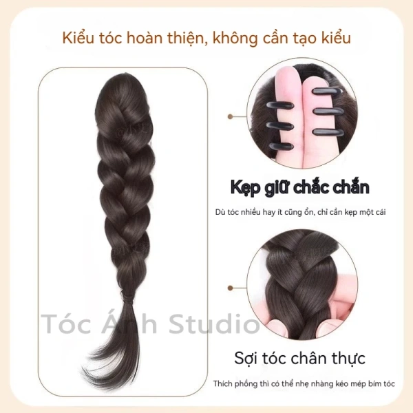 Để tăng tính thẩm mỹ và hỗ trợ duy trì độ xoăn, nhiều chị em thường mua thêm một số phụ kiện kèm. (Ảnh 5) Để tăng tính thẩm mỹ và hỗ trợ duy trì độ xoăn, nhiều chị em thường mua thêm một số phụ kiện kèm. (Ảnh 5)