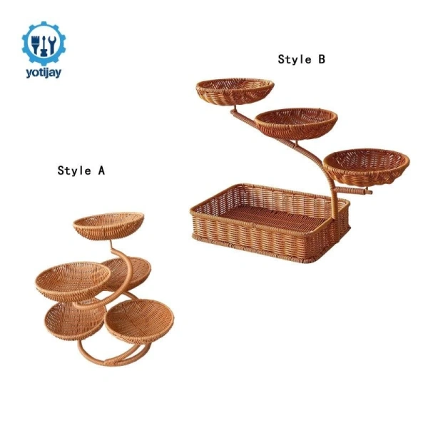 Khi chọn mua giỏ đa tầng mini, người tiêu dùng thường phải cân nhắc giữa thiết kế thẩm mỹ và tính thực tế. (Ảnh 5)