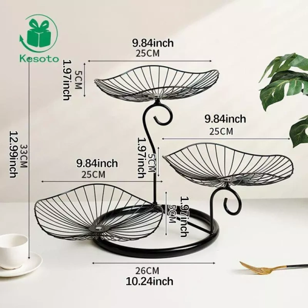 Trong thị trường hiện nay, Giỏ đựng trái cây Kesoto đã được nhiều gia đình Việt lựa chọn nhờ thiết kế lưới thanh lịch, chất liệu kim loại không gỉ và giá thành hợp lý. (Ảnh 4) Trong thị trường hiện nay, Giỏ đựng trái cây Kesoto đã được nhiều gia đình Việt lựa chọn nhờ thiết kế lưới thanh lịch, chất liệu kim loại không gỉ và giá thành hợp lý. (Ảnh 4)