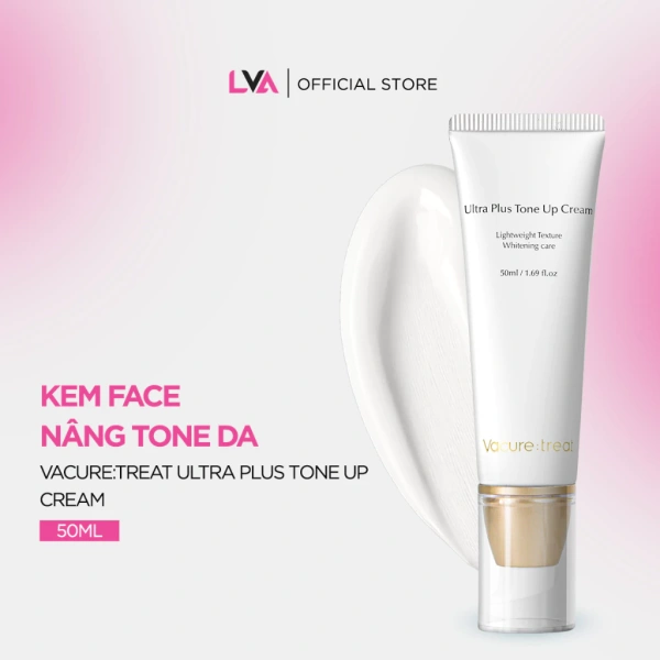 Một trong những lựa chọn hiện đang nhận được nhiều quan tâm là Kem dưỡng trắng da mặt VACURE:TREAT Ultra Plus Tone Up Cream 50ml. (Ảnh 4) Một trong những lựa chọn hiện đang nhận được nhiều quan tâm là Kem dưỡng trắng da mặt VACURE:TREAT Ultra Plus Tone Up Cream 50ml. (Ảnh 4)