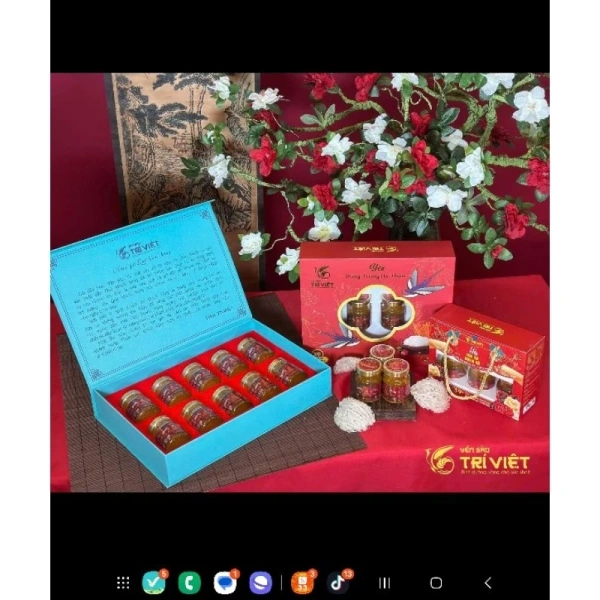 SET QUÀ TẶNG 10 HŨ YẾN TRÍ VIỆT 39% là một sản phẩm được bán trên một nền tảng thương mại điện tử đáng tin cậy. (Ảnh 4)