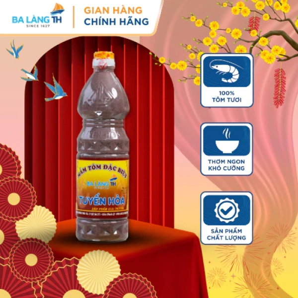 Mắm tôm được làm từ tôm tươi được ủ lên men trong thời gian dài, kết hợp với muối và thảo mộc địa phương. (Ảnh 2)