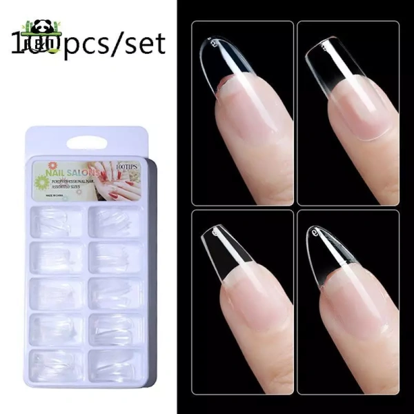 Móng tay giả trong suốt thường gây khó chịu ở góc móng, chi tiết nhỏ mà nhiều người chưa để ý - Ảnh 1 Móng tay giả trong suốt thường gây khó chịu ở góc móng, chi tiết nhỏ mà nhiều người chưa để ý - Ảnh 1