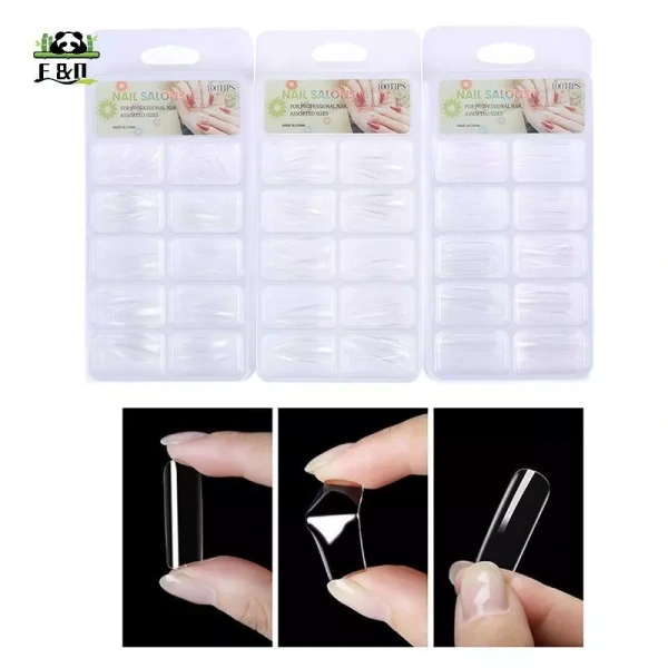 Móng tay giả trong suốt thường gây khó chịu ở góc móng, chi tiết nhỏ mà nhiều người chưa để ý - Ảnh 3 Móng tay giả trong suốt thường gây khó chịu ở góc móng, chi tiết nhỏ mà nhiều người chưa để ý - Ảnh 3