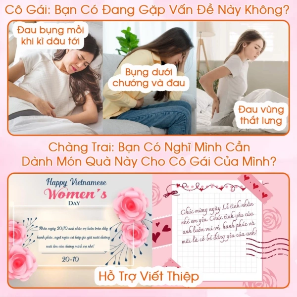 Một đai chườm ấm bụng có thể làm thay đổi cách đối mặt với cơn đau kinh mỗi tháng - Ảnh 2 Một đai chườm ấm bụng có thể làm thay đổi cách đối mặt với cơn đau kinh mỗi tháng - Ảnh 2