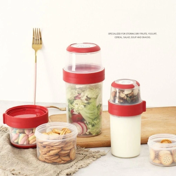 Hộp đựng yến mạch qua đêm NAPKERY được thiết kế đặc biệt dành cho học sinh, sinh viên và những ai yêu thích cách ăn nhanh gọn. (Ảnh 3)