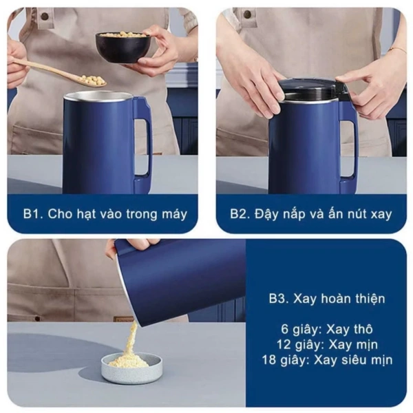 Không phải tất cả các loại hạt đều phù hợp để xay trực tiếp trong máy. (Ảnh 2)