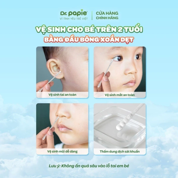 Mặc dù tăm bông giấy đã được thiết kế để an toàn, nhưng nếu không bảo quản và sử dụng đúng cách, các rủi ro vẫn có thể xuất hiện. (Ảnh 5)