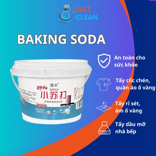 Baking soda tẩy rửa đa năng: kỳ vọng sạch sẽ mọi bề mặt, thực tế chỉ hiệu quả trong những tình huống nhất định