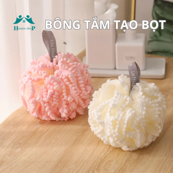 Bông tắm lưới tạo bọt – độ mềm mịn ban đầu hấp dẫn nhưng tuổi thọ lại bất ngờ ngắn